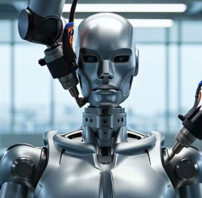 Humanoid robot assembly automation